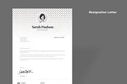 Resignation Letter Template, a Resume Template by ariodsgn (Thumbnail 2 of 2)