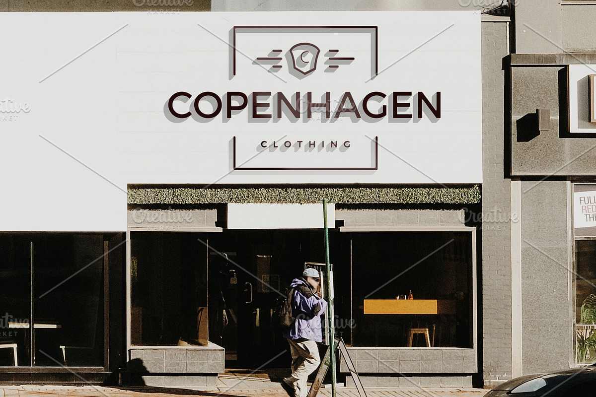 Storefront Sign Logo Mockup, a Product Mockup by MockUpgrade (Photo 5 of 6)