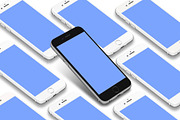 3D iPhone Presentation Mock-Up 01, an iPhone Mockup by Graphicsworld125 (Thumbnail 4 of 9)