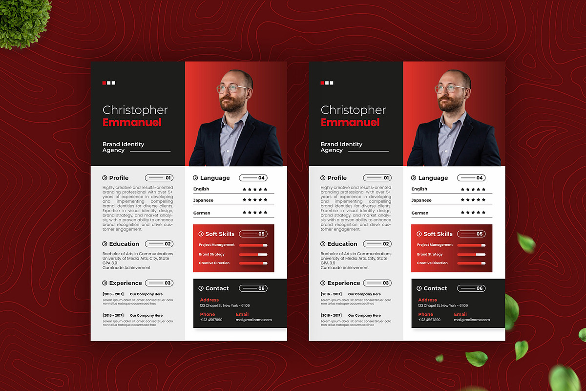 Hyfort Studio - Resume, a Resume Template by Esensifiksi.studio (Photo 2 of 2)