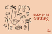California Graphic Bundle, a Person Illustration by Lisa Mill (Thumbnail 3 of 10)