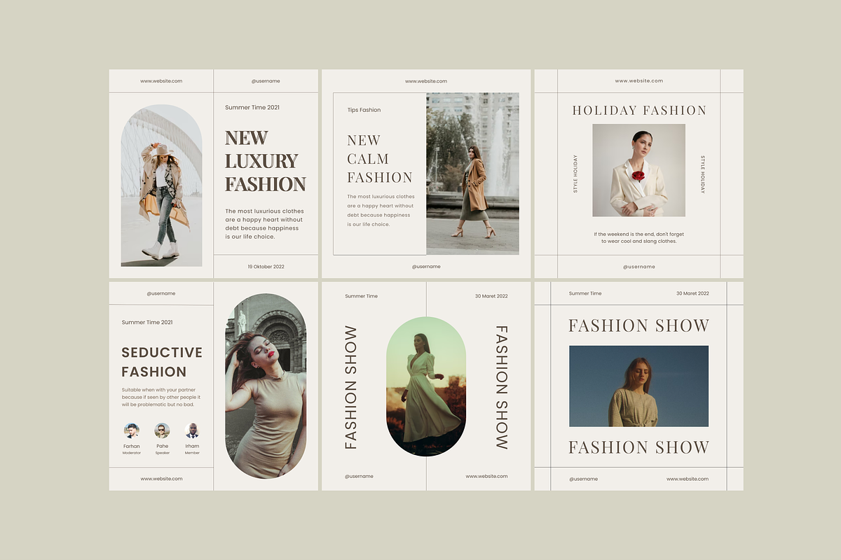Fashion - Gotemp Social Media Templa, a Social Media Template by GoTemp (Photo 2 of 3)