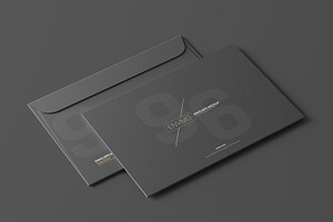 Envelope Mockup - 6x9 Inch