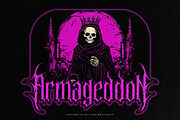 Nortnoh Metal Modern Typeface, a Blackletter Font by alit design (Thumbnail 8 of 20)