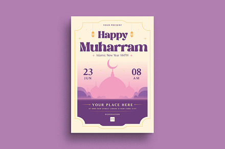 Muharram Flyer Template