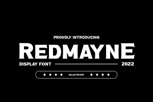 Redmayne - Display Font