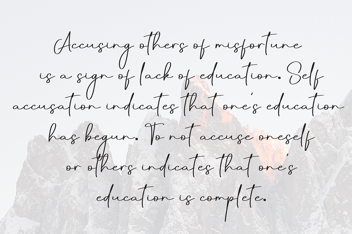 Monday | Script Font, a Handwritten Font by Scratchones (Photo 6 of 9)