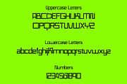 Tomahawk - Geometric & Square Sans, a Sans Serif Font by subkulturetype (Thumbnail 7 of 8)