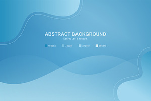 Blue Abstract Vector Background