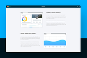 Chomok - Material Landing Page PSD, a Landing Page Template by Pentaclay (Thumbnail 4 of 7)