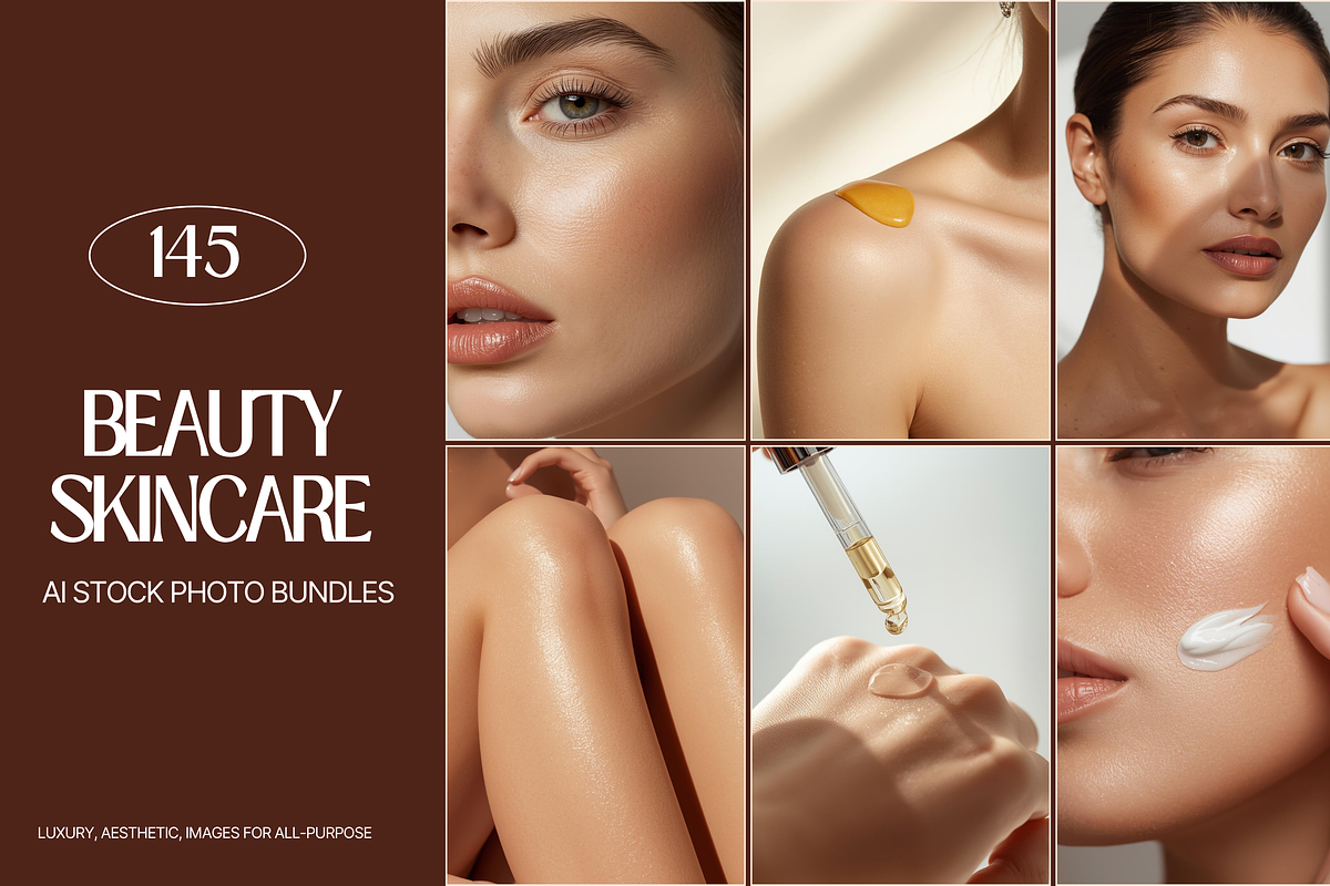 Beauty & Skincare stock images, a Beauty & Fashion Photo by My Template Studio (Photo 1 of 11)