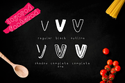 Corat Coret, a Font by kecikreative (Thumbnail 3 of 6)