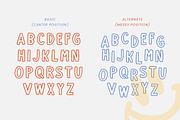 Hustled Emerald - Messy Outline Font, a Sans Serif Font by Flawless And Co (Thumbnail 10 of 10)