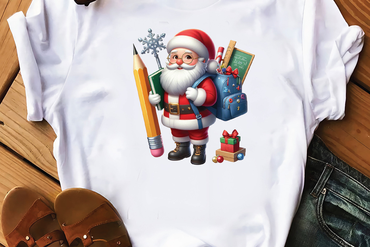 Watercolor Christmas Santa Clipart, an Illustration by CraftArtStudio (Photo 5 of 5)