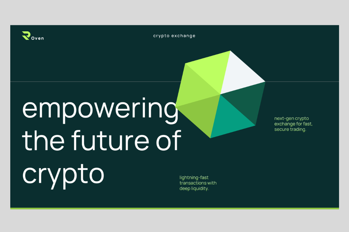 Roven - Crypto Exchange Pitch Deck, a Presentation Template by Hammad Arif (Photo 3 of 3)