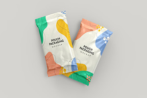 Pouch Packaging Mockup - 8 Views