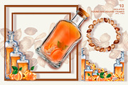 Apricot Aroma & Amaretto Watercolor, a Food Illustration by EL_SUHOVA (Thumbnail 7 of 14)