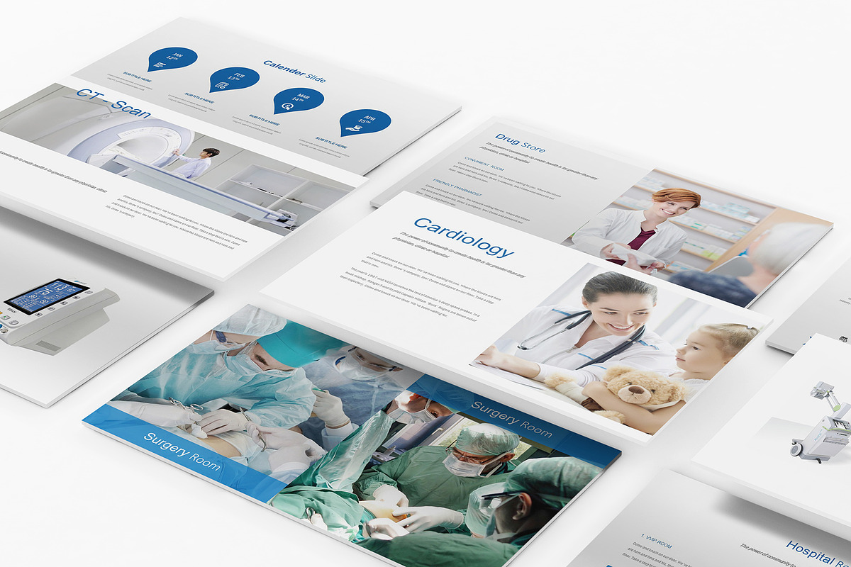 Medical and Hospital Powerpoint, a Presentation Template by Incools Stokie (Photo 2 of 10)