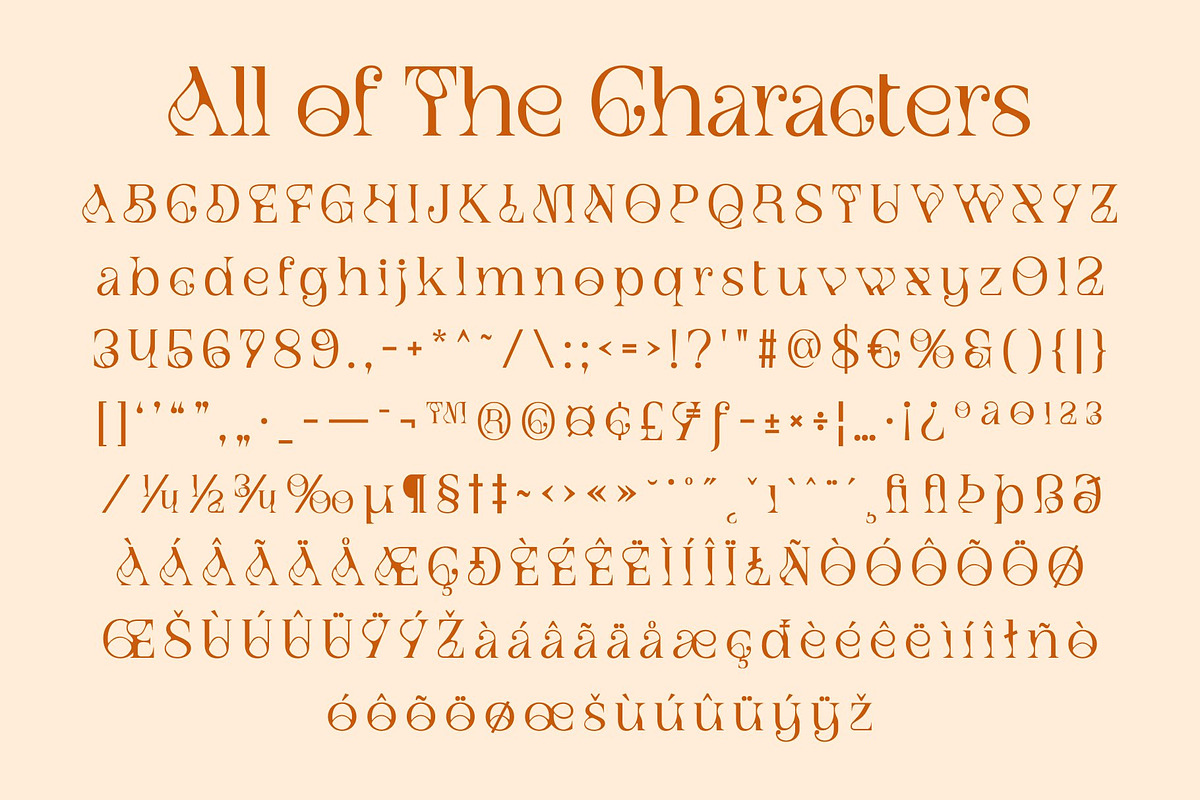 CS Moda – Experimental font, a Serif Font by Craft Supply Co. (Photo 8 of 8)