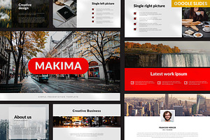 Makima Google Slides Template