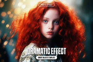 Dramatic Photo Effect, a Layer Style Add-On by iDoodle Studio