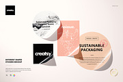 Different Shapes Stickers Mockup, a Merchandise Mockup by creatsy5 (Thumbnail 1 of 5)