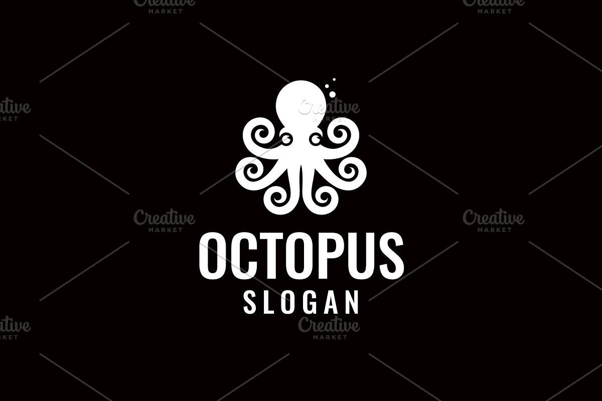 Octopus Logo, a Branding & Logo Template by Pixes (Photo 3 of 3)