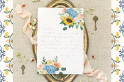 Amalfi Coast Mediterranean Wedding, a Decorative Illustration by Catch the Dream Art (Thumbnail 4 of 17)