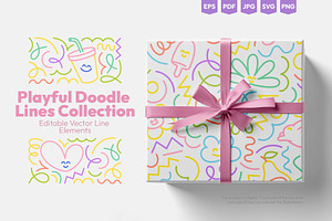 Playful Doodle Vector Pack, an Illustration by Ilia Design