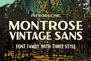Montrose - Vintage Sans, a Sans Serif Font by Viswell (Thumbnail 10 of 10)