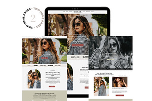 Squarespace 7.1 Template Taylor Ray