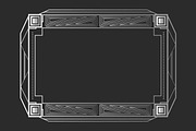 Silver Art Deco Frames Collection, a Decorative Illustration by PsychocheArt (Thumbnail 6 of 13)
