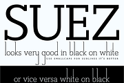 Suez font, a Font by Wiescher Design (Thumbnail 1 of 5)
