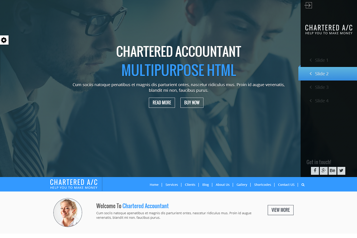 Chartered A/C Multipurpose HTML, a Websites & App Template by hsoft (Photo 3 of 3)