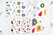 Seamless patterns JUNGLE collection, a Pattern Graphic by SketchCliparts (Thumbnail 3 of 7)