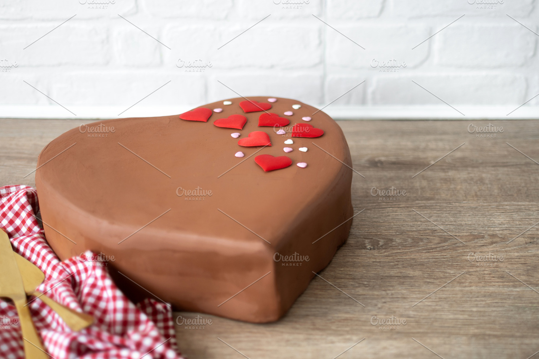 Heart-shaped gingerbread cookies, a Food & Drink Photo by etorres69