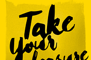 Cherie Bomb - Punk rock script font, a Script Font by Great Scott! (Thumbnail 7 of 8)