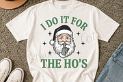I Do It for The Ho's Funny Christmas, a Seasonal Illustration by DreamCafeArt (Thumbnail 4 of 7)