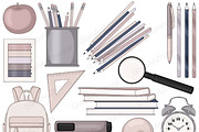 Study Beige Clipart, an Education Illustration by GlamArtZhanna (Thumbnail 2 of 6)
