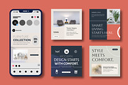 Furniture Social Media Banner, a Social Media Template by MightyDesign (Thumbnail 2 of 8)
