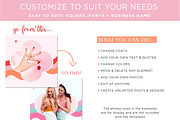 Bright Retro Instagram Posts, a Social Media Template by Macarons and Mimosas (Thumbnail 8 of 10)