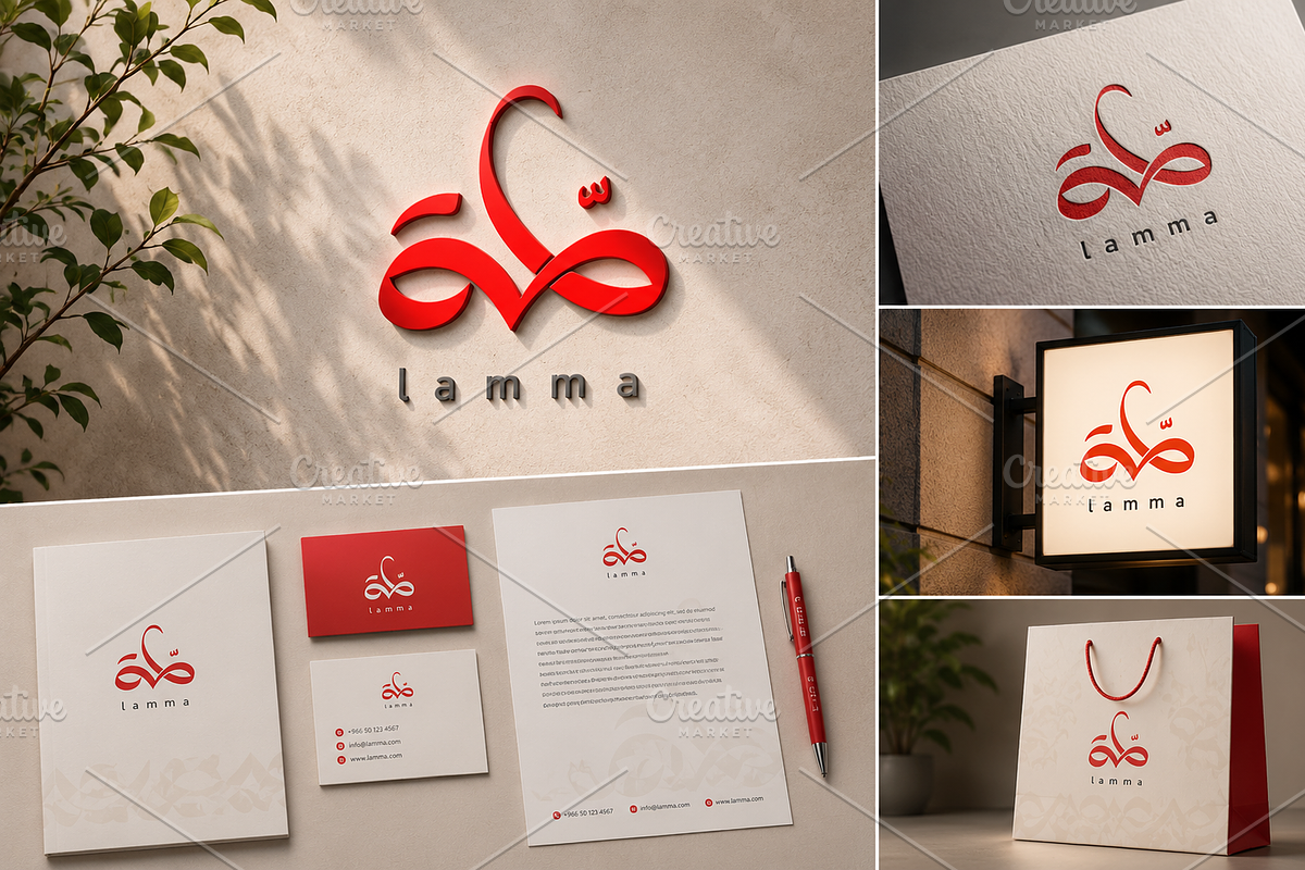 Arabic calligraphy logo-028-26, a Background Graphic by canve (Photo 2 of 3)