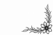 Floral Corner Border Bundle, an Illustration by Designs_River (Thumbnail 6 of 9)