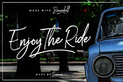 Brownhill Script, a Script Font by sizimon (Thumbnail 3 of 10)