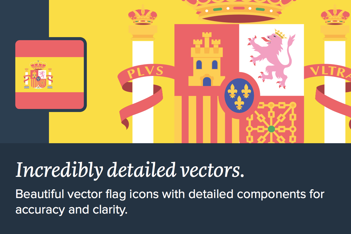 The Flags of Europe Icon Set preview 5