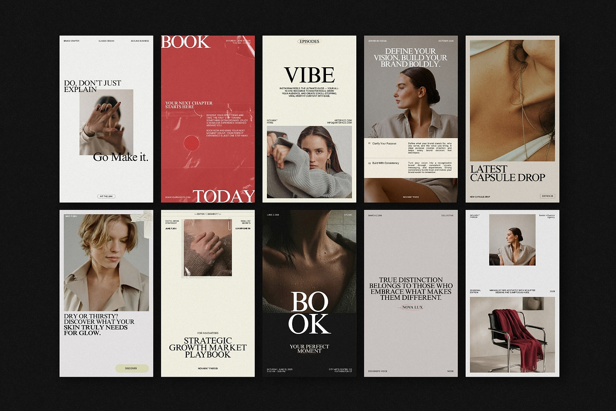 ZUNO | Instagram Template (II), a Social Media Template by The Aesthetic Studio (Photo 10 of 10)