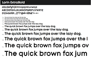 LORIN - Clean Geometric Font Family, a Sans Serif Font by Designova® (Thumbnail 9 of 9)