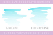 Ombre Watercolor Procreate Brush, a Brush Add-On by chattypress (Thumbnail 3 of 3)
