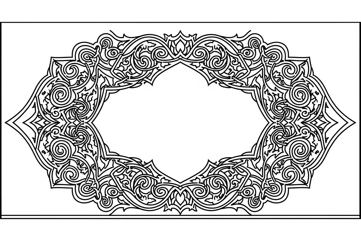 Ornamental Frame SVG Bundle, an Illustration by jahid234 (Photo 29 of 31)