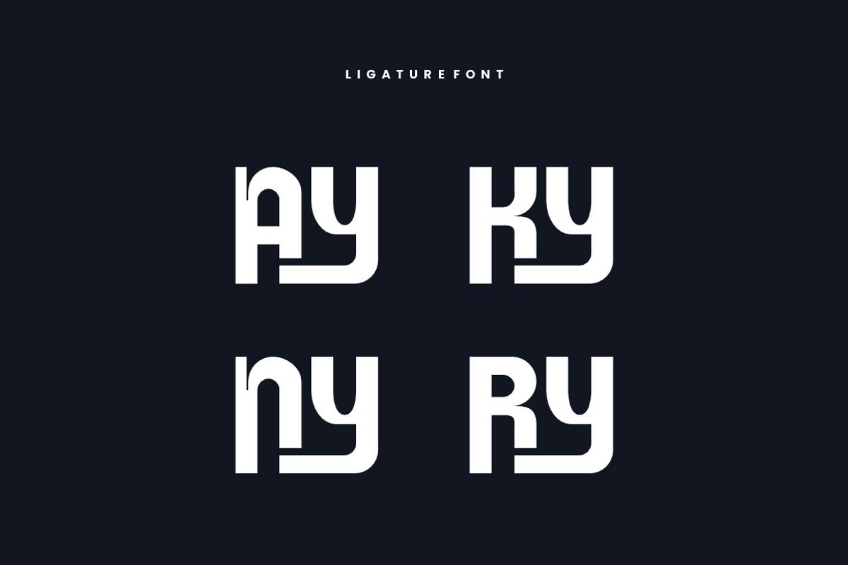 Rayneky - Sporty Font, a Sans Serif Font by Iqsiart Studio (Photo 7 of 8)